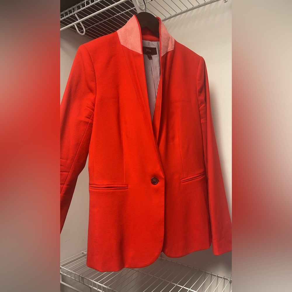 Parke Blazer in Wool/Flannel Size 6 Tall